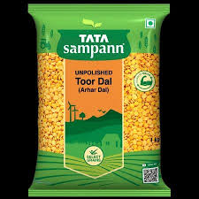 Tata Sampann Unpolished Tur / Arhar Dal 1 kg