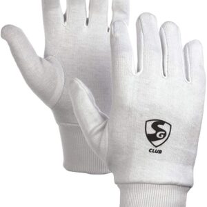SG Club Inner Gloves for Wicket Keeping and Batting Mens Size