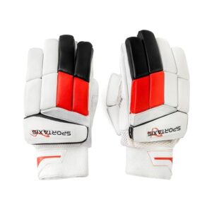 SPORTAXIS Cricket Batting Gloves for Batsman, Stylish Design, Comfortable Grip, PVC Thumb Patch, and Breathable mesh for Ventilation, for Adults