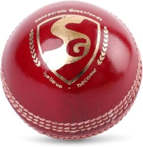 SG Club Cricket Ball Leather(Red) Standard Size